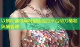 以景向谁依黑料智能监控平台助力精准舆情管理