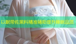 以眠带佐黑料精准辅助提升睡眠品质