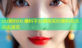 zzz黑料ttt.爆料平台揭秘实时黑料动态点击速览