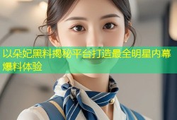 以朵妃黑料揭秘平台打造最全明星内幕爆料体验